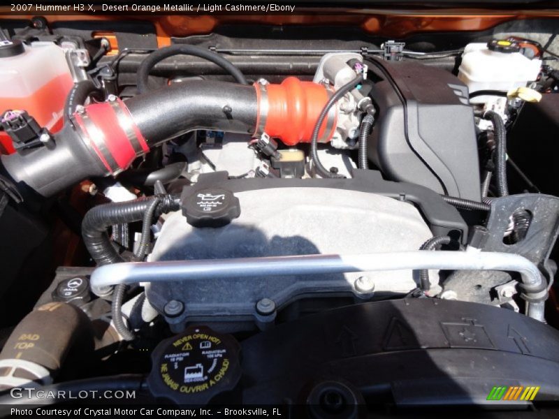 Desert Orange Metallic / Light Cashmere/Ebony 2007 Hummer H3 X