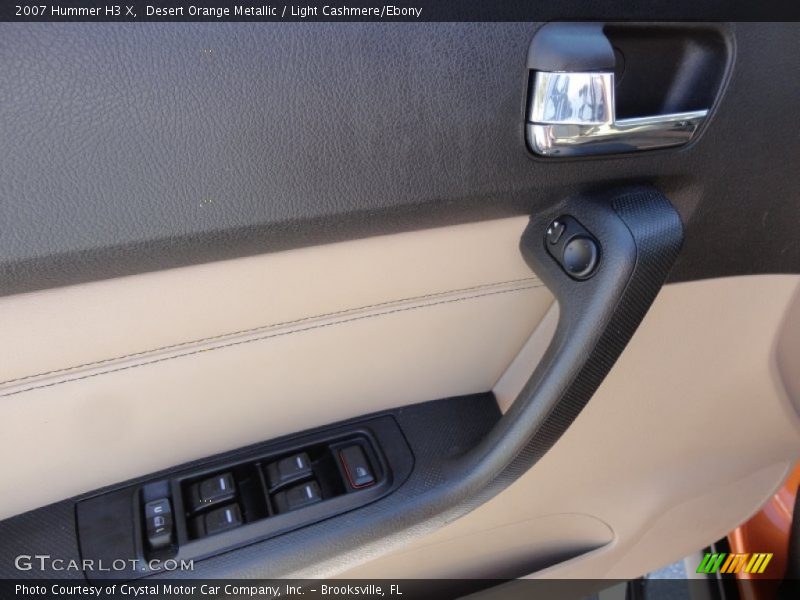 Desert Orange Metallic / Light Cashmere/Ebony 2007 Hummer H3 X