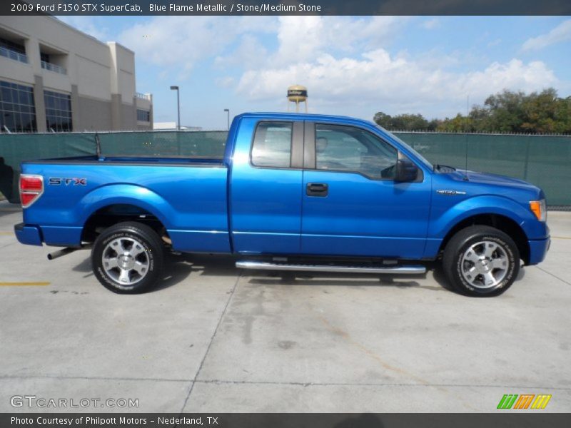 2009 F150 STX SuperCab Blue Flame Metallic