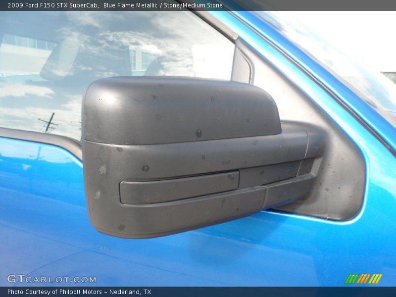 Blue Flame Metallic / Stone/Medium Stone 2009 Ford F150 STX SuperCab