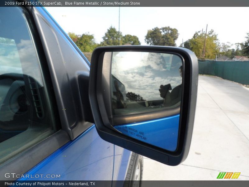 Blue Flame Metallic / Stone/Medium Stone 2009 Ford F150 STX SuperCab