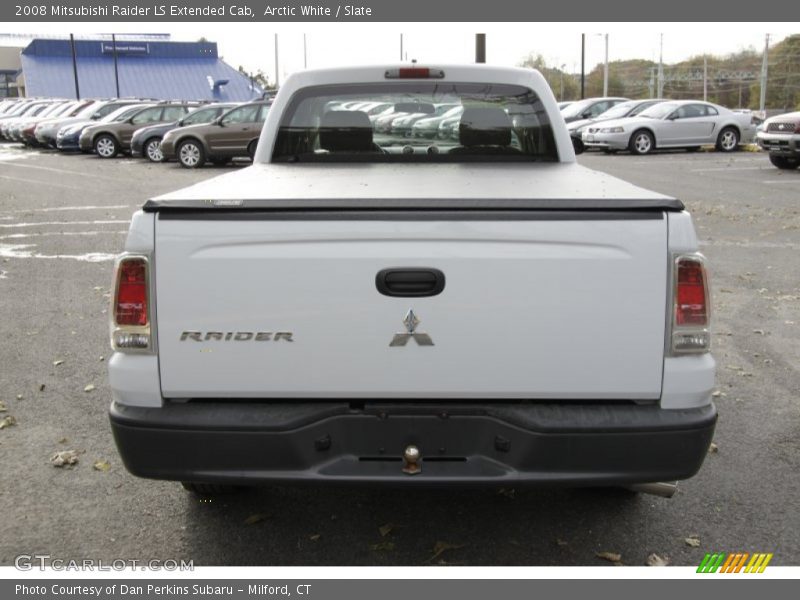 Arctic White / Slate 2008 Mitsubishi Raider LS Extended Cab