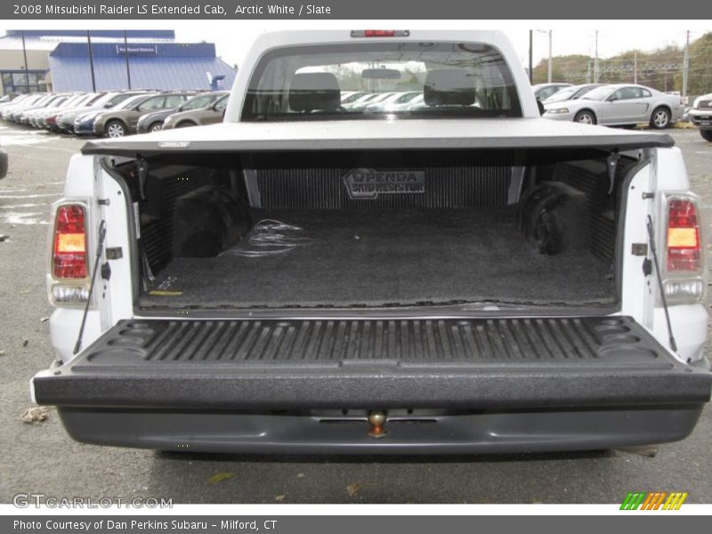 Arctic White / Slate 2008 Mitsubishi Raider LS Extended Cab