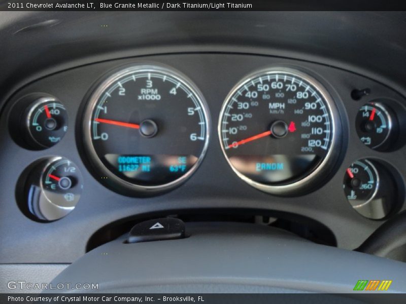  2011 Avalanche LT LT Gauges