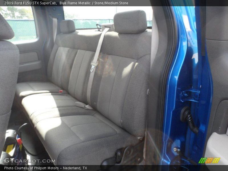 Blue Flame Metallic / Stone/Medium Stone 2009 Ford F150 STX SuperCab
