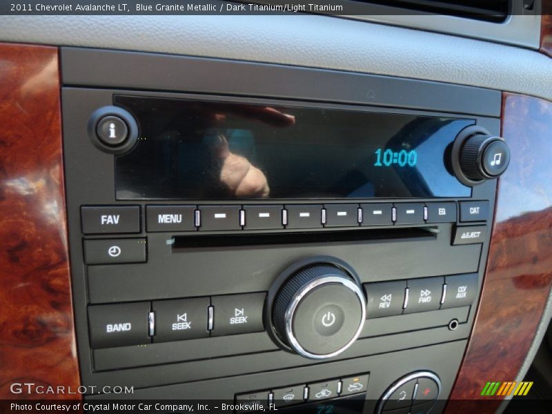 Audio System of 2011 Avalanche LT