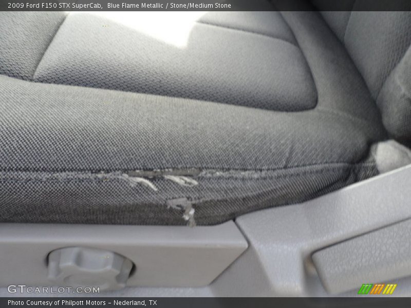 Blue Flame Metallic / Stone/Medium Stone 2009 Ford F150 STX SuperCab
