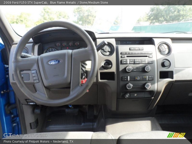 Dashboard of 2009 F150 STX SuperCab