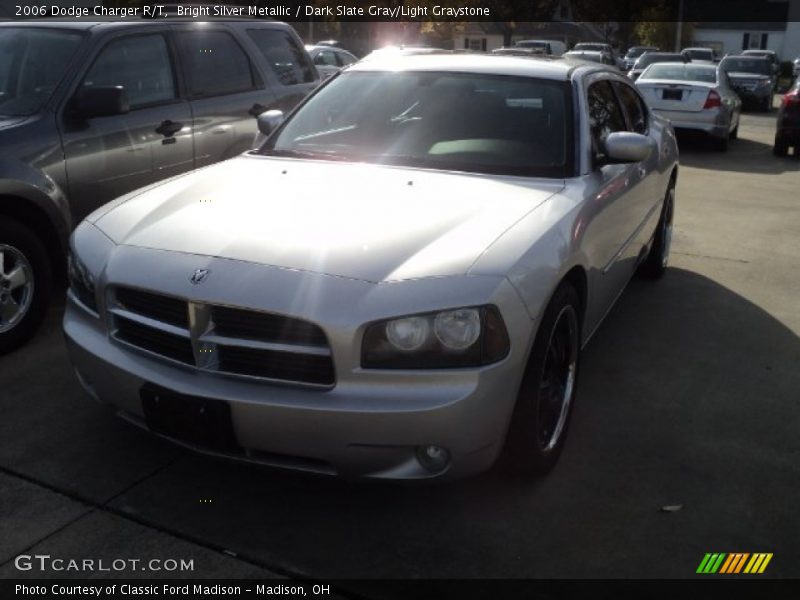 Bright Silver Metallic / Dark Slate Gray/Light Graystone 2006 Dodge Charger R/T