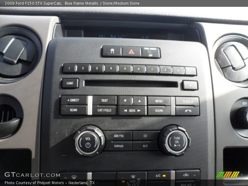 Blue Flame Metallic / Stone/Medium Stone 2009 Ford F150 STX SuperCab