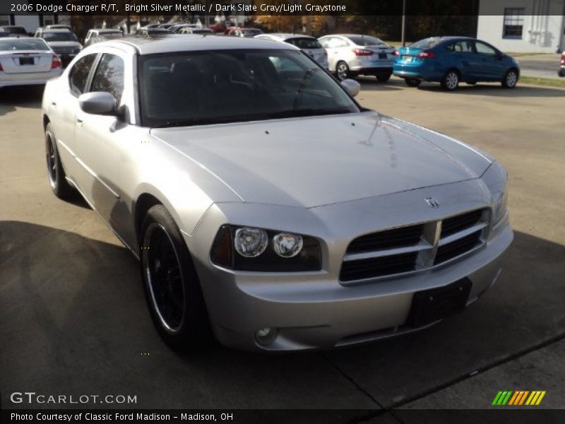 Bright Silver Metallic / Dark Slate Gray/Light Graystone 2006 Dodge Charger R/T