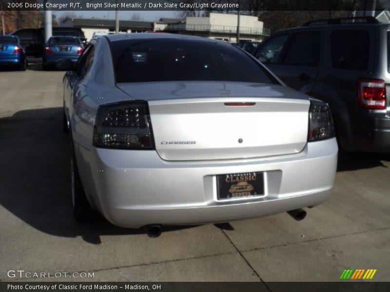 Bright Silver Metallic / Dark Slate Gray/Light Graystone 2006 Dodge Charger R/T