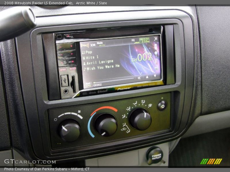 Arctic White / Slate 2008 Mitsubishi Raider LS Extended Cab