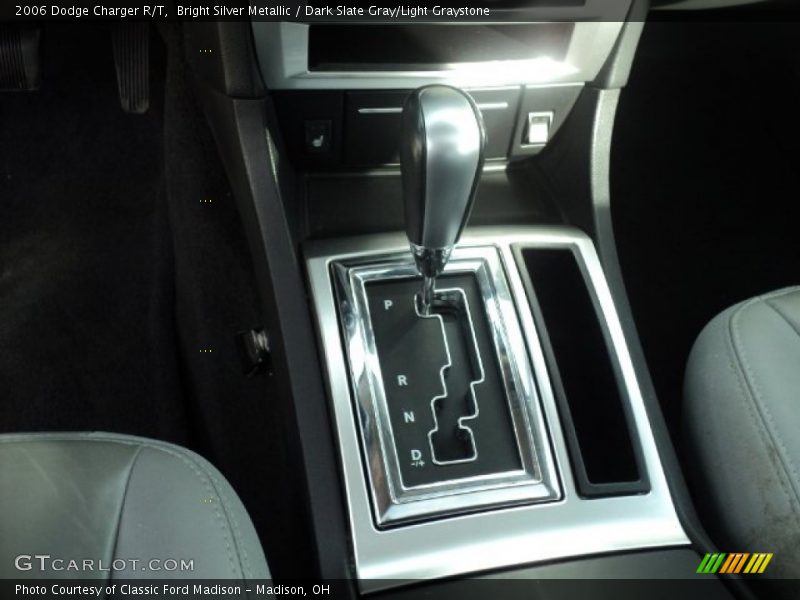 Bright Silver Metallic / Dark Slate Gray/Light Graystone 2006 Dodge Charger R/T