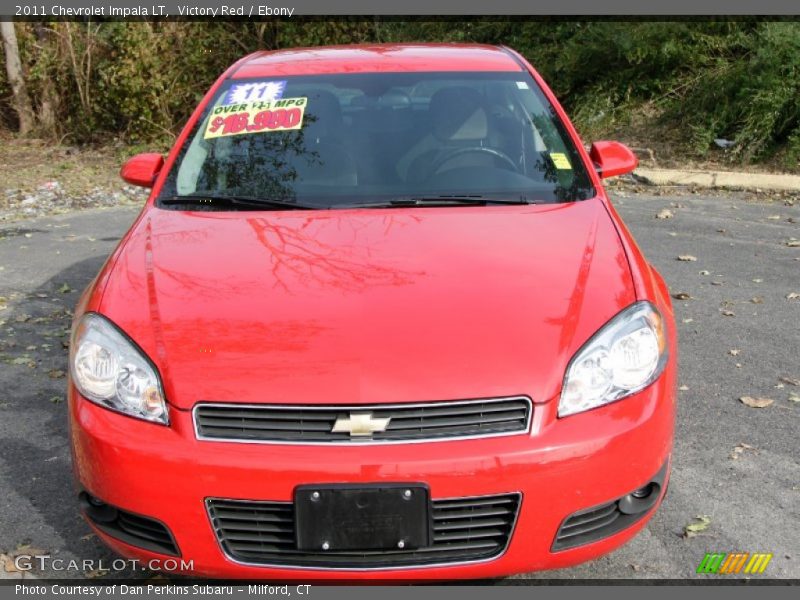Victory Red / Ebony 2011 Chevrolet Impala LT