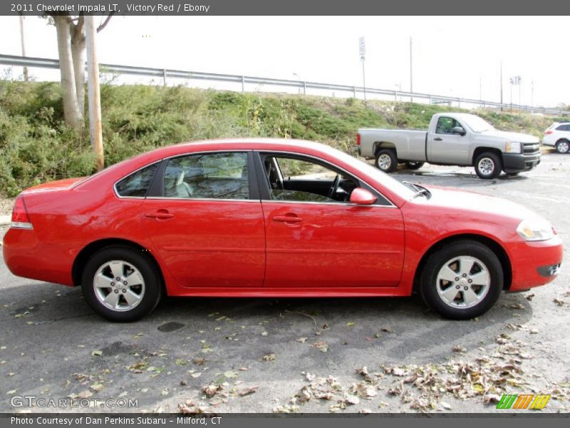 Victory Red / Ebony 2011 Chevrolet Impala LT