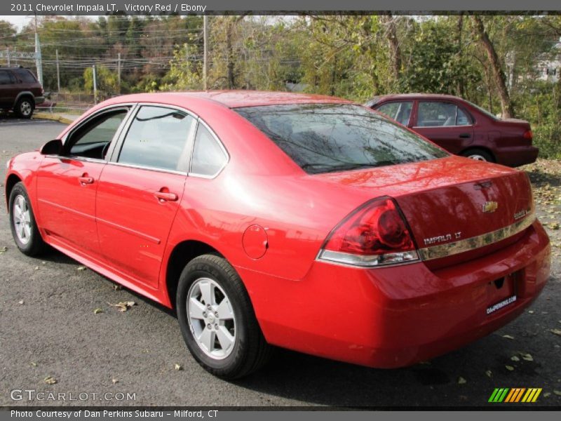 Victory Red / Ebony 2011 Chevrolet Impala LT