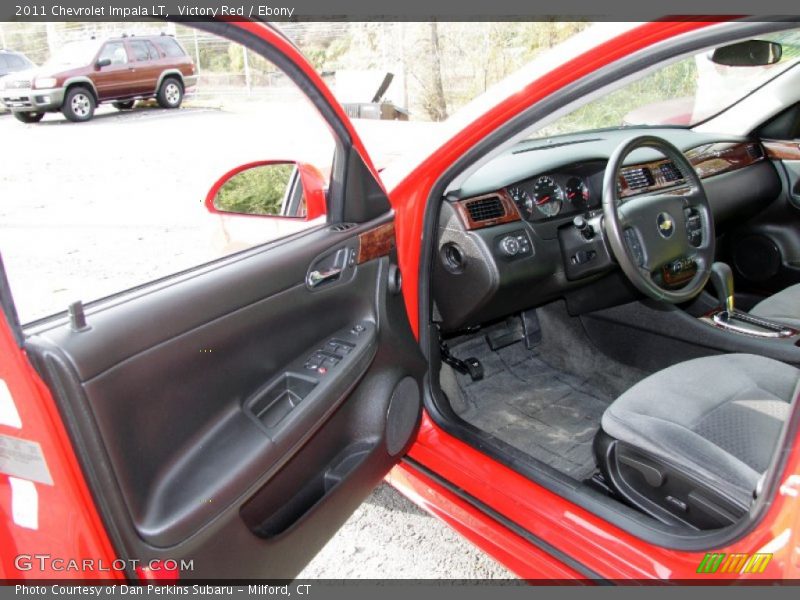 Victory Red / Ebony 2011 Chevrolet Impala LT