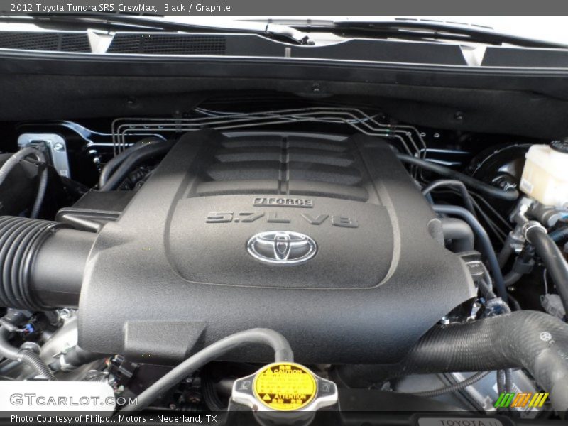  2012 Tundra SR5 CrewMax Engine - 5.7 Liter DOHC 32-Valve Dual VVT-i V8