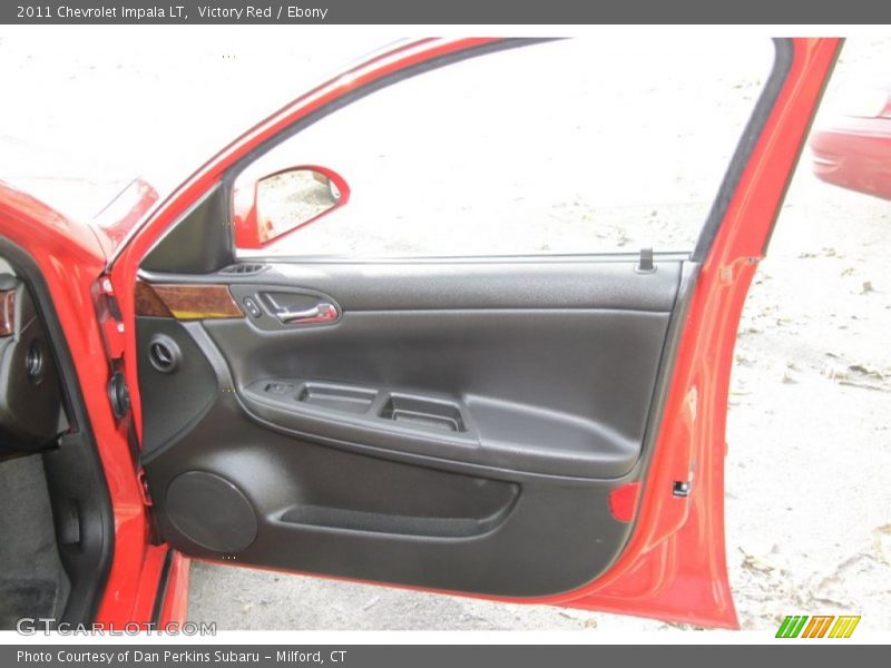 Victory Red / Ebony 2011 Chevrolet Impala LT
