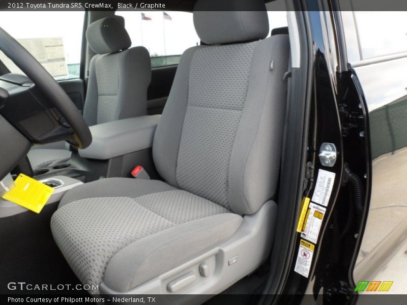  2012 Tundra SR5 CrewMax Graphite Interior