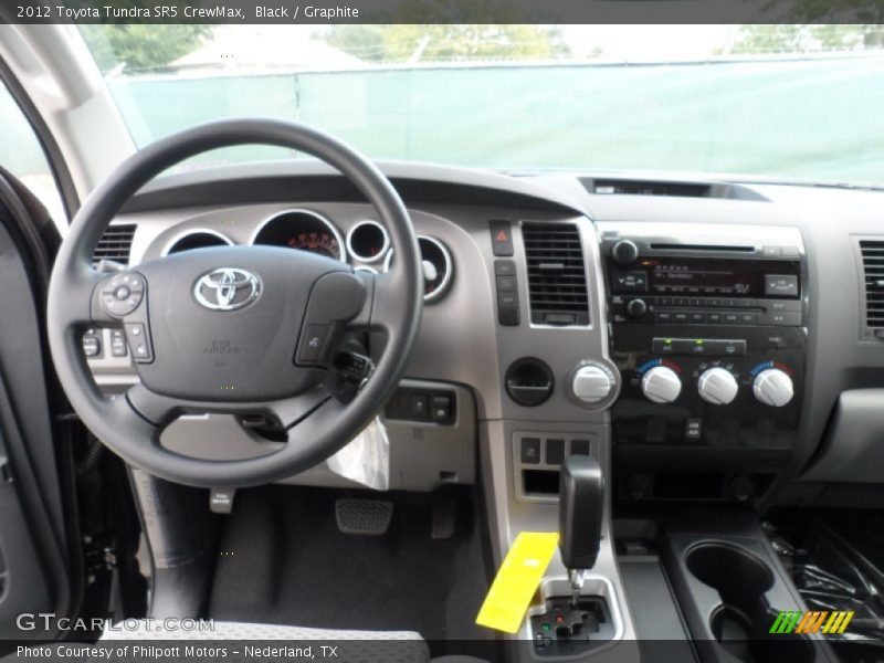 Dashboard of 2012 Tundra SR5 CrewMax