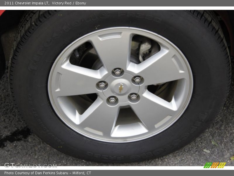 Victory Red / Ebony 2011 Chevrolet Impala LT