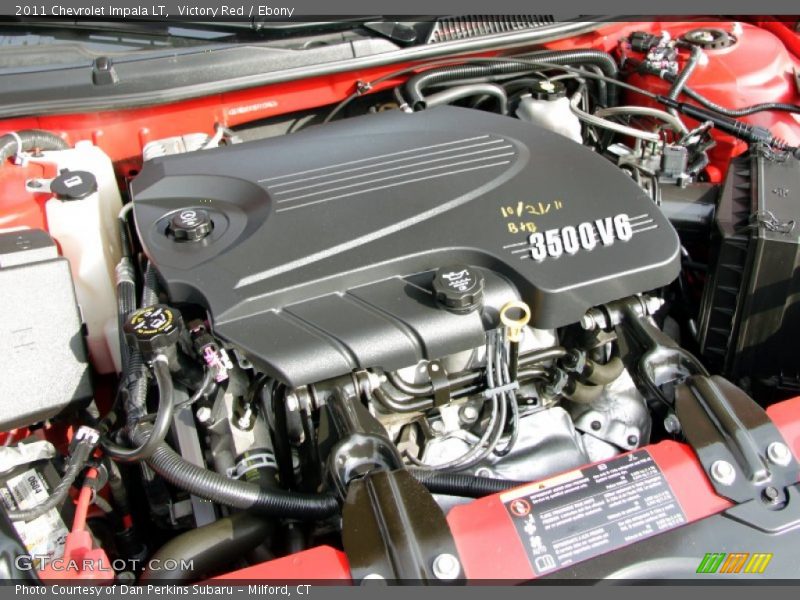 Victory Red / Ebony 2011 Chevrolet Impala LT