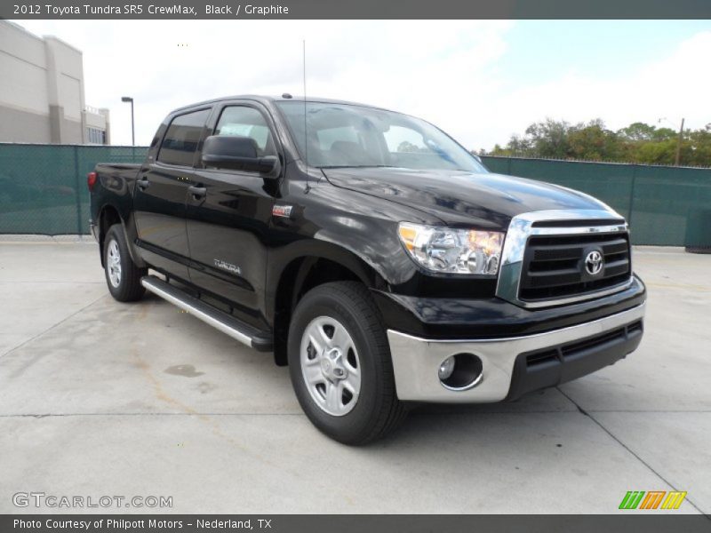 Black / Graphite 2012 Toyota Tundra SR5 CrewMax