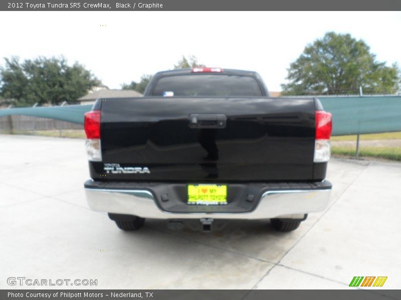 Black / Graphite 2012 Toyota Tundra SR5 CrewMax