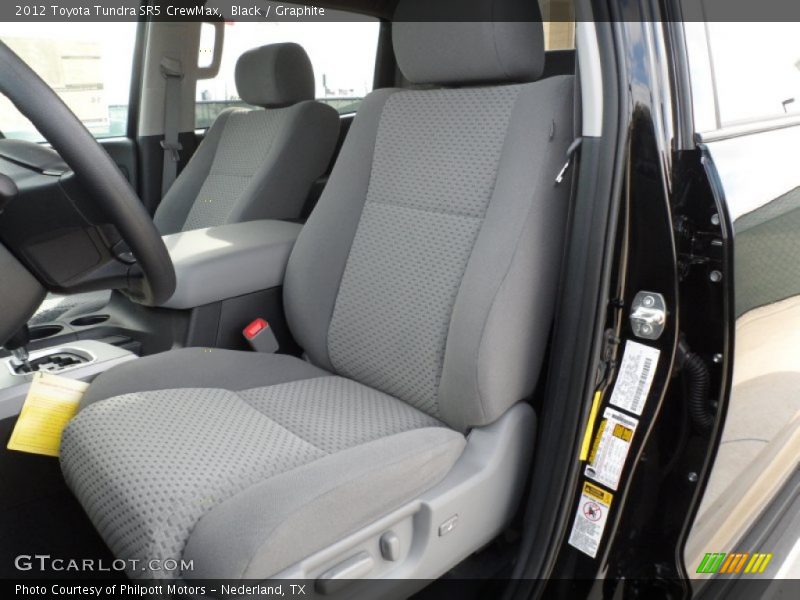 2012 Tundra SR5 CrewMax Graphite Interior
