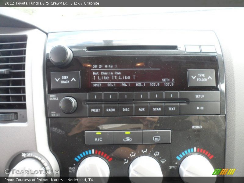 Audio System of 2012 Tundra SR5 CrewMax