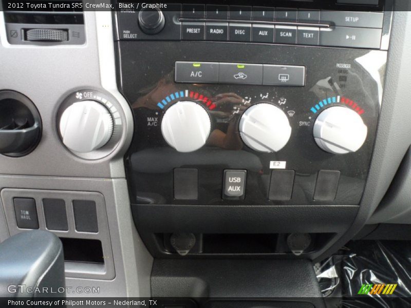 Controls of 2012 Tundra SR5 CrewMax