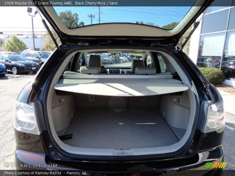 Black Cherry Mica / Sand 2008 Mazda CX-7 Grand Touring AWD