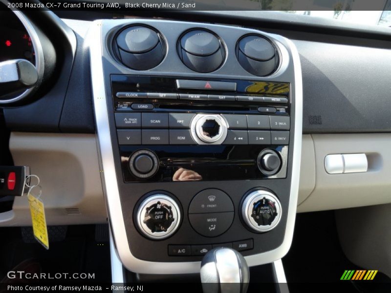 Black Cherry Mica / Sand 2008 Mazda CX-7 Grand Touring AWD
