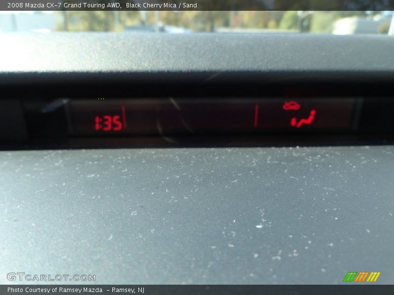 Black Cherry Mica / Sand 2008 Mazda CX-7 Grand Touring AWD