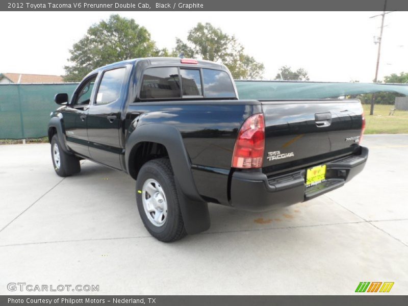 Black / Graphite 2012 Toyota Tacoma V6 Prerunner Double Cab