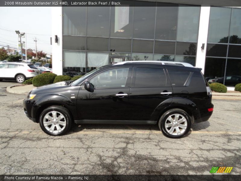  2008 Outlander XLS 4WD Labrador Black Pearl