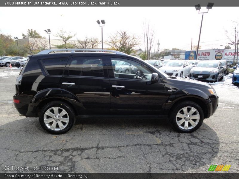 Labrador Black Pearl / Black 2008 Mitsubishi Outlander XLS 4WD