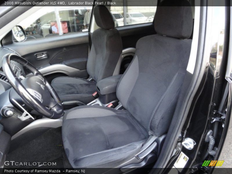  2008 Outlander XLS 4WD Black Interior
