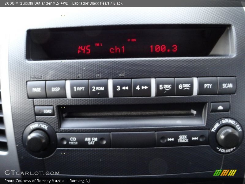 Audio System of 2008 Outlander XLS 4WD