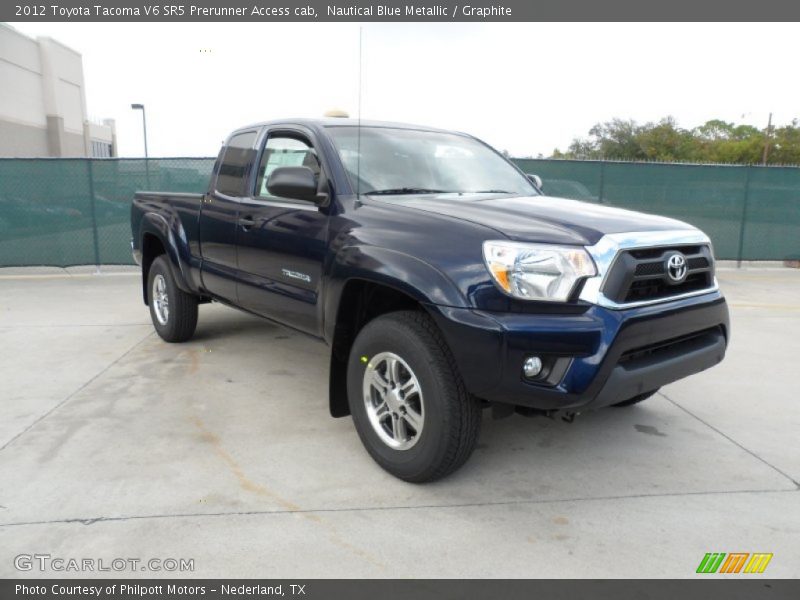 Nautical Blue Metallic / Graphite 2012 Toyota Tacoma V6 SR5 Prerunner Access cab