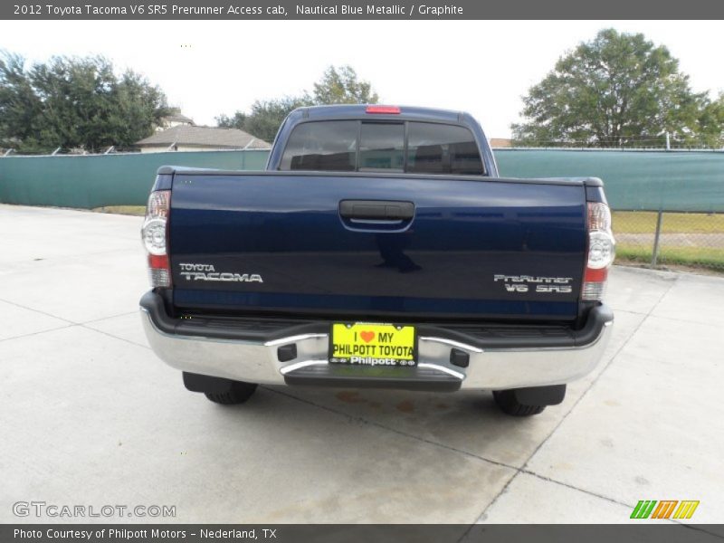 Nautical Blue Metallic / Graphite 2012 Toyota Tacoma V6 SR5 Prerunner Access cab