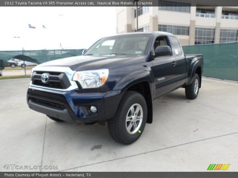 Nautical Blue Metallic / Graphite 2012 Toyota Tacoma V6 SR5 Prerunner Access cab