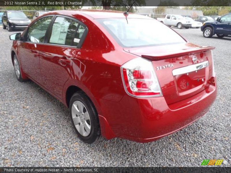 Red Brick / Charcoal 2012 Nissan Sentra 2.0