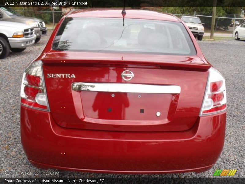 Red Brick / Charcoal 2012 Nissan Sentra 2.0