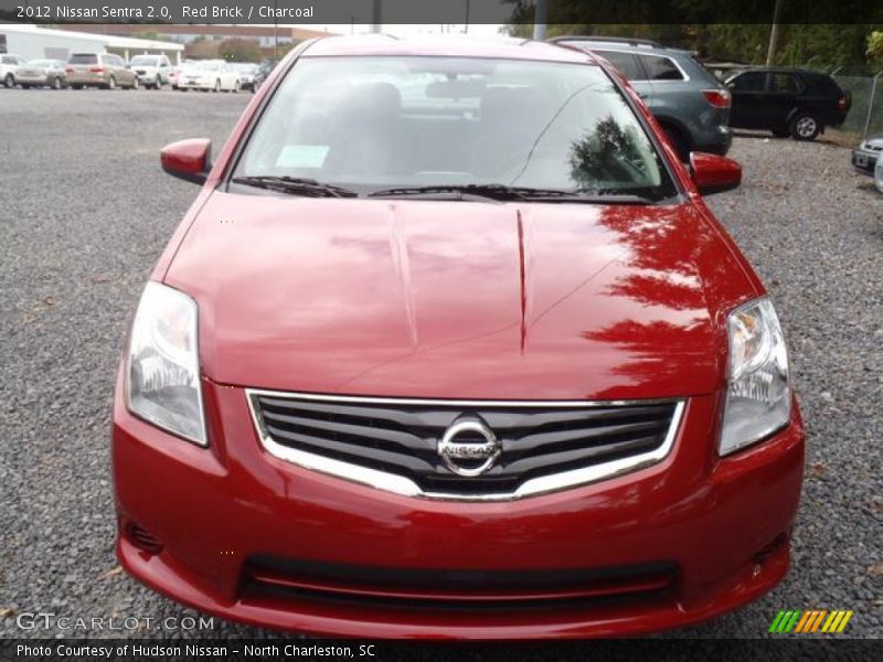 Red Brick / Charcoal 2012 Nissan Sentra 2.0