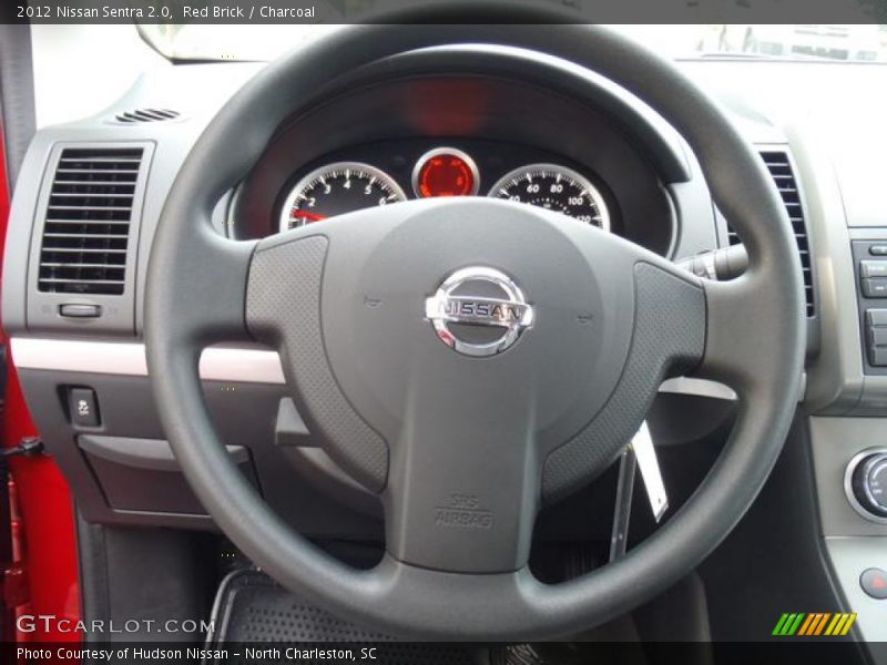 Red Brick / Charcoal 2012 Nissan Sentra 2.0