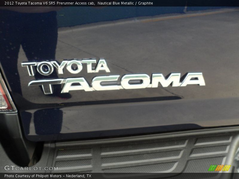 Nautical Blue Metallic / Graphite 2012 Toyota Tacoma V6 SR5 Prerunner Access cab