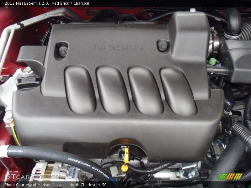 Red Brick / Charcoal 2012 Nissan Sentra 2.0